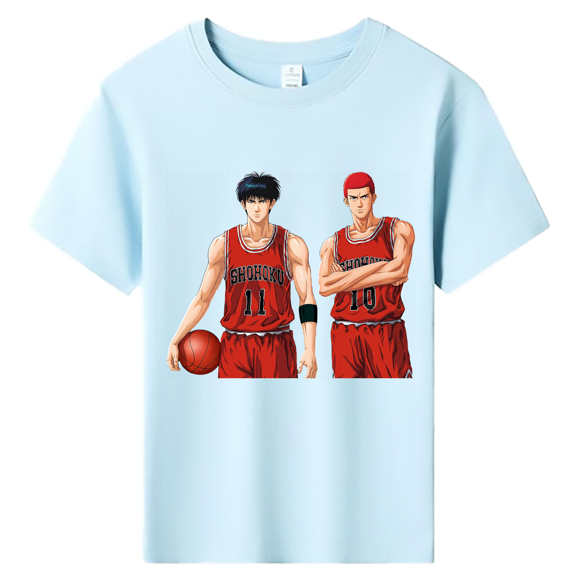 （画像用） SLAM DUNK／スラムダンク 綿100％キッズTシャツ（フロントプリント）